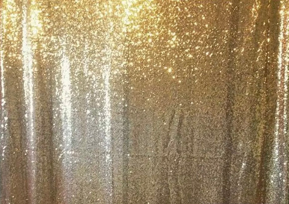 Backdrop Panel - Gold Sequin