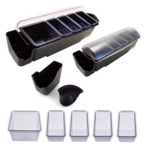 Sundae Bar Display Containers (1 Set, 2 Pieces)